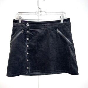 Kuhl Streamline Corduroy Snap Mini Skirt